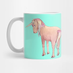 Sad unicorn Mug